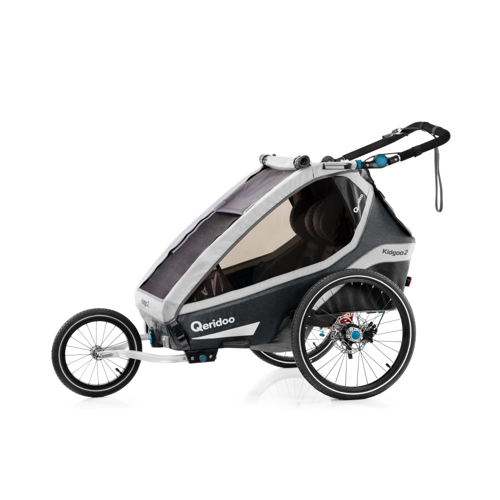 Multifunkčný detský vozík Qeridoo KidGoo 2 Pro Anthracite Grey