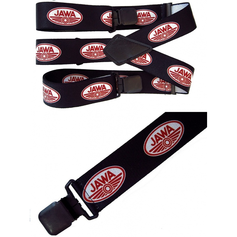 E-shop MTHDR Suspenders JAWA Red Black