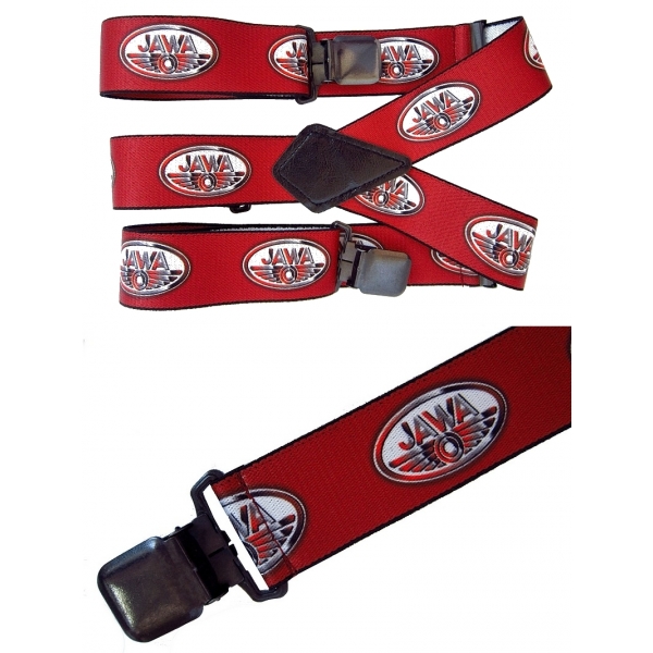 E-shop MTHDR Suspenders JAWA Red Red