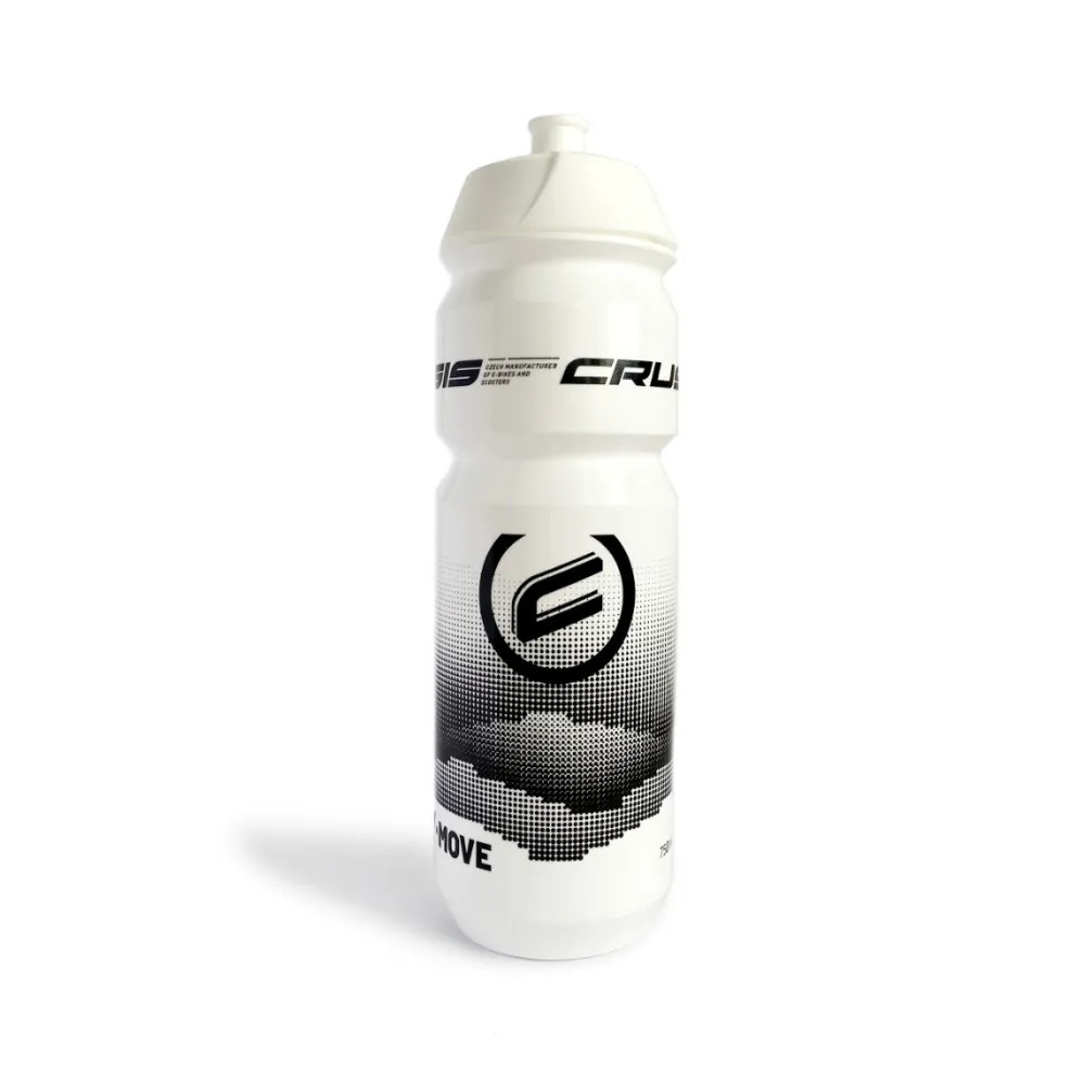 E-shop Crussis Športová fľaša 0,75l biela