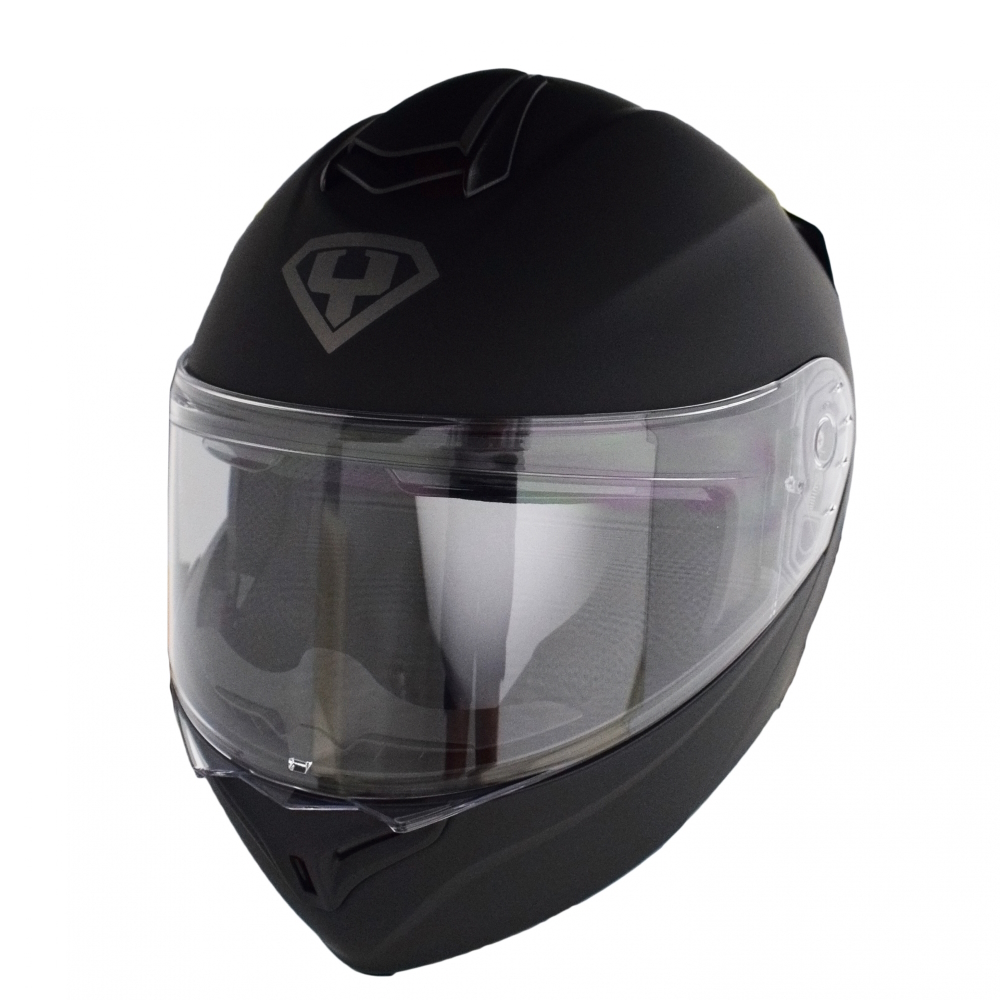 YOHE 938 Double Visor matne čierna - XXL (63-64)