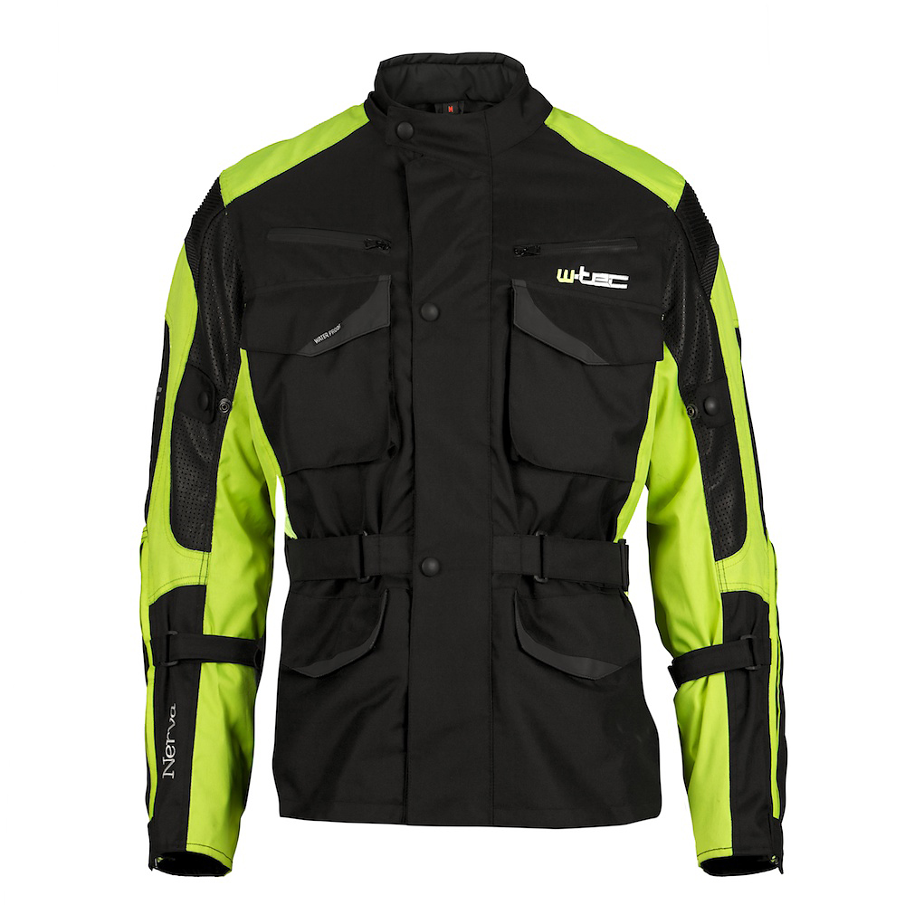 Moto bunda W-TEC Nerva zelená - 4XL