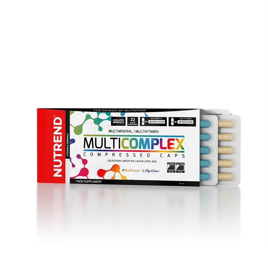 E-shop Nutrend Multicomplex Compressed Caps 60 kapslí