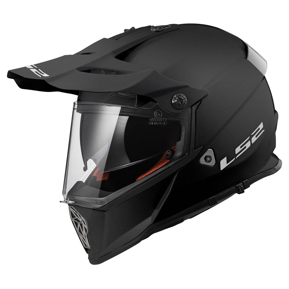 Moto prilba LS2 MX436 Pioneer Solid