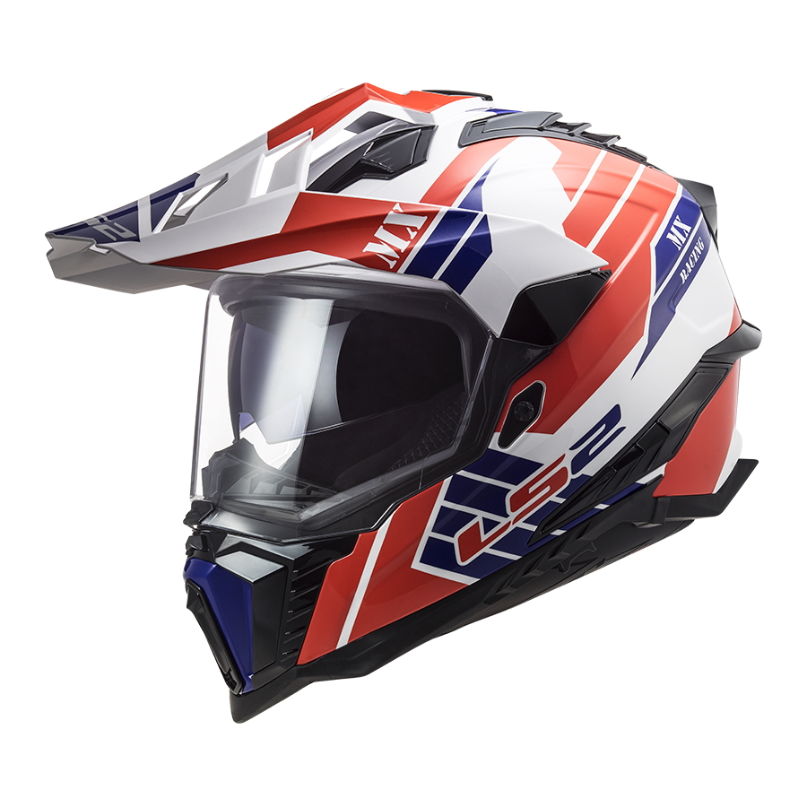 E-shop LS2 Explorer Atlantis Glossy Red White Blue - M (57-58)