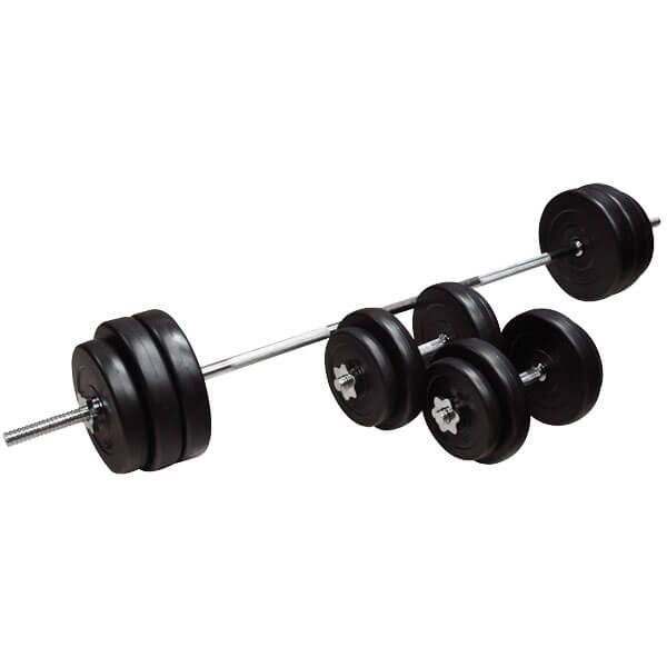 Nakladací činkový set inSPORTline BS08 3-50 kg