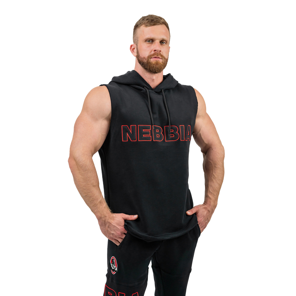 E-shop Nebbia Iron Beast 710 Black - XL