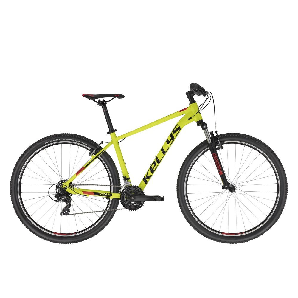 E-shop Kellys SPIDER 10 29" - model 2022 Neon Yellow - M (19", 175-187 cm)