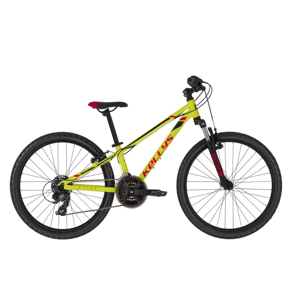 Juniorský bicykel KELLYS KITER 50 24" - model 2021 Neon Yellow - 11"
