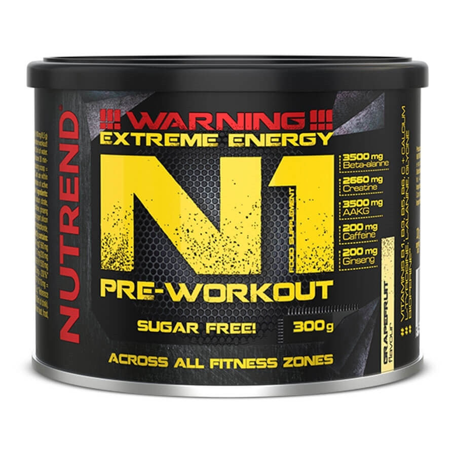 Pre-workout zmes Nutrend N1 300 g grep