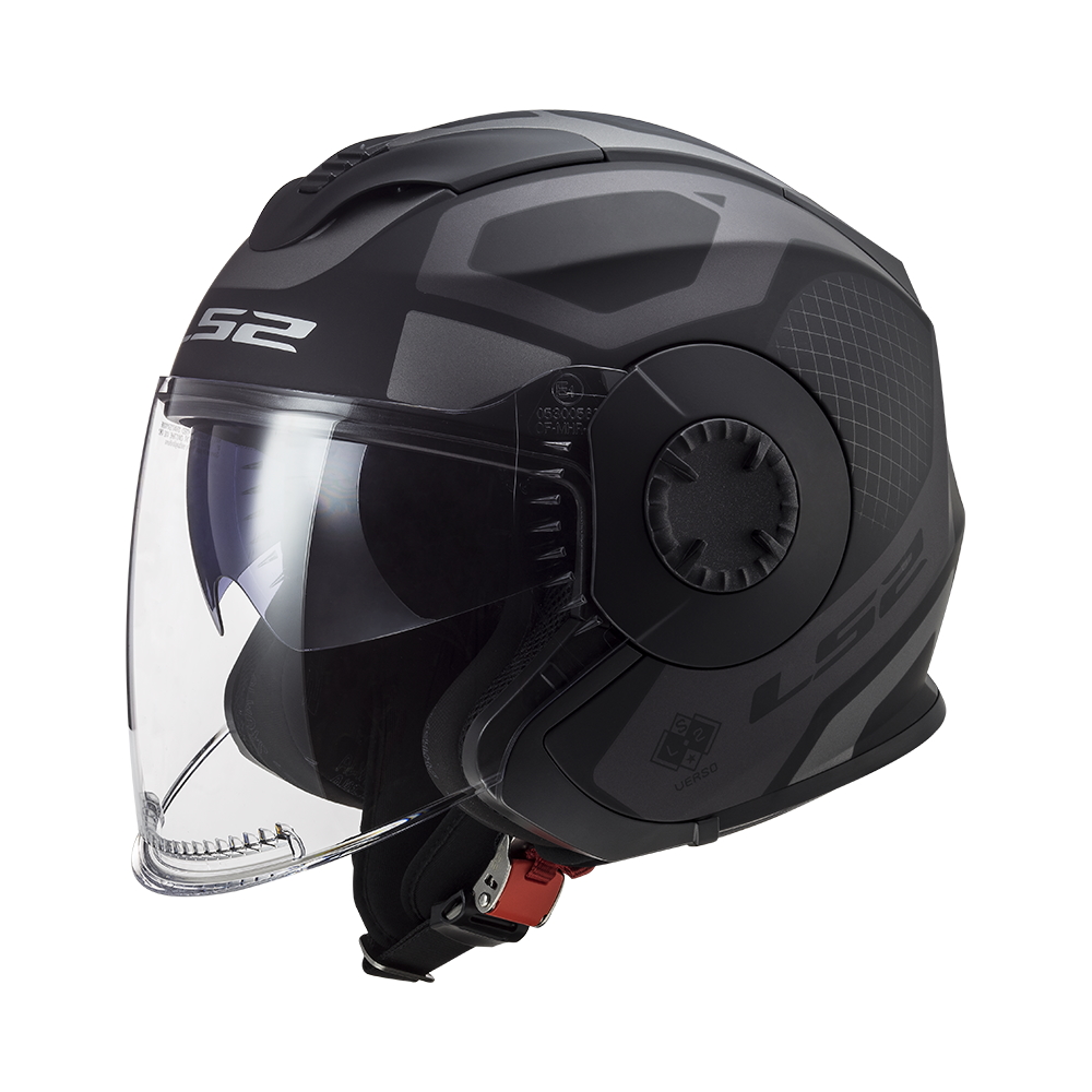 LS2 OF570 Verso Marker Matt Black Titanium - M (57-58)