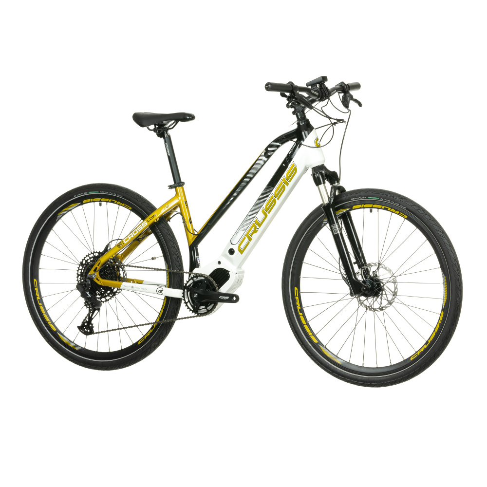Dámsky krosový elektrobicykel Crussis OLI Cross Low 8.8-S - model 2023 15"