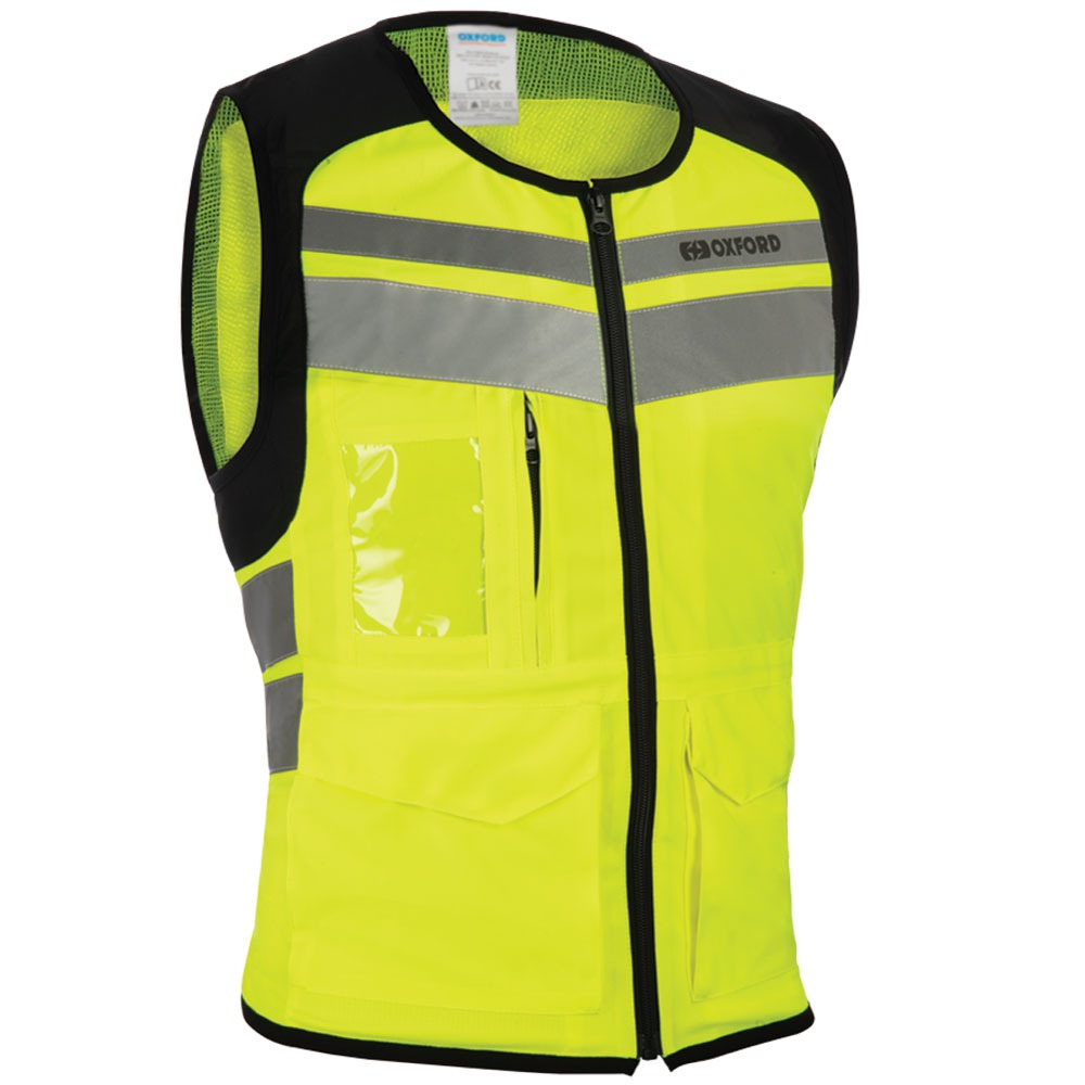 Oxford Oxford Utility Bright Top žltá fluo/šedá reflexná/čierna - XL