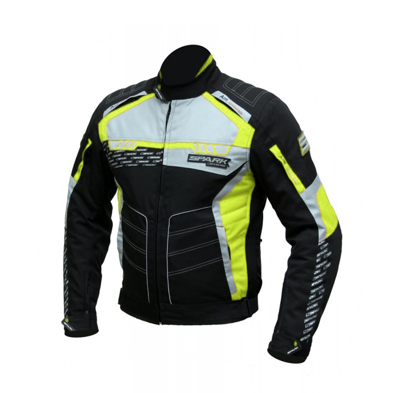 Spark Mizzen bunda čierna-fluo - S