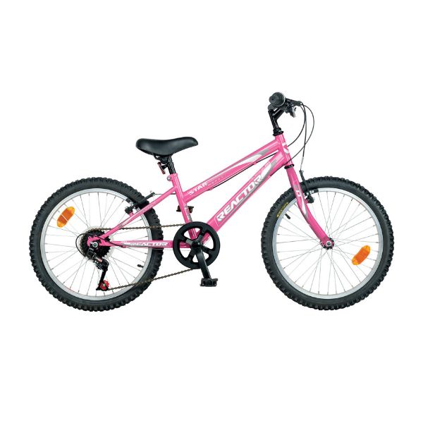 Detský bicykel Reactor Star 20" 9.0 ružová - XS (15", 130-160 cm)