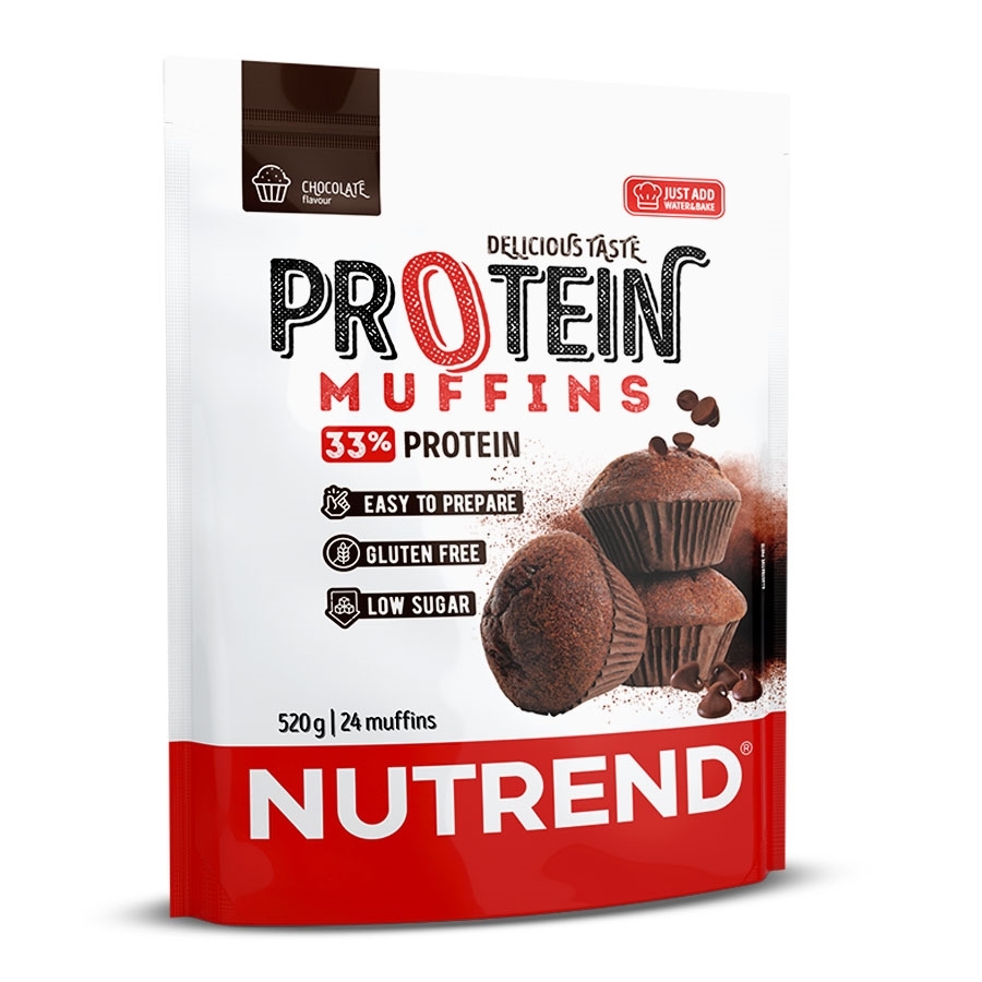E-shop Nutrend Protein Muffins 520g vanilka s malinami