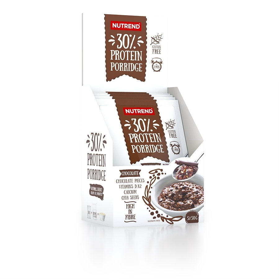 E-shop Nutrend Protein Porridge 5x50g čokoláda