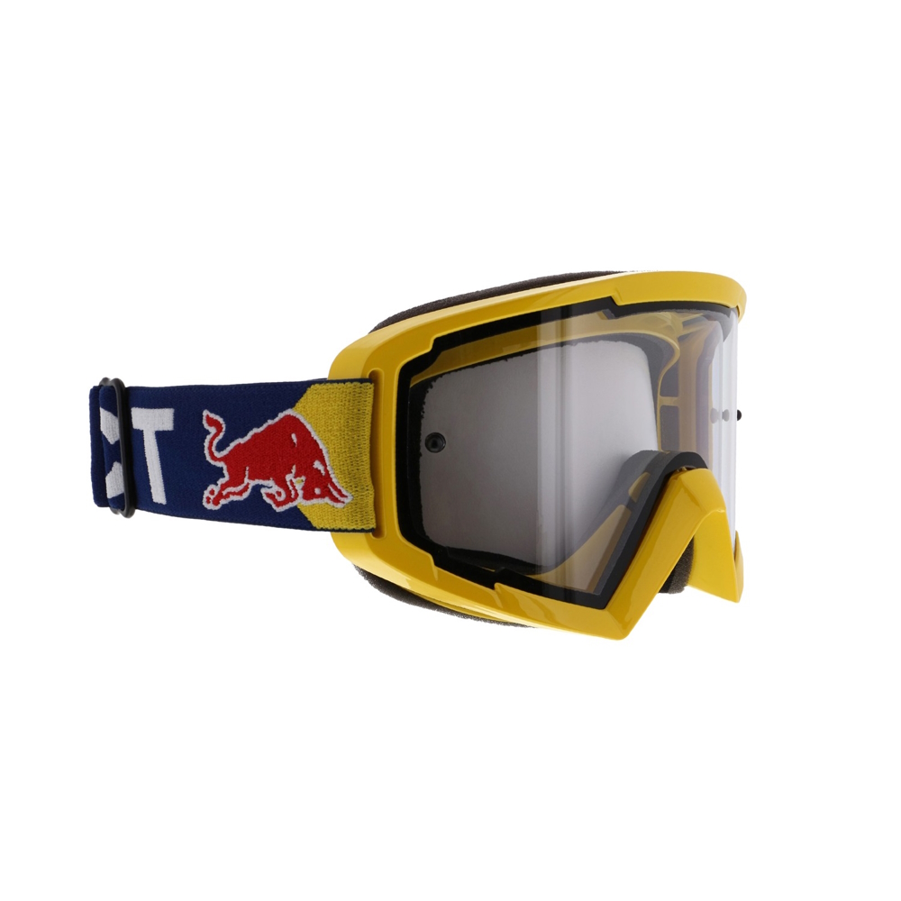 Motokrosové okuliare RedBull Spect Whip, žlté, plexi číre