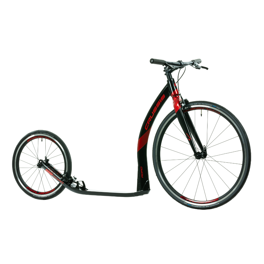 E-shop Crussis Koloběžka Crussis ROAD 4.2-2 černo-červená 28"/20"