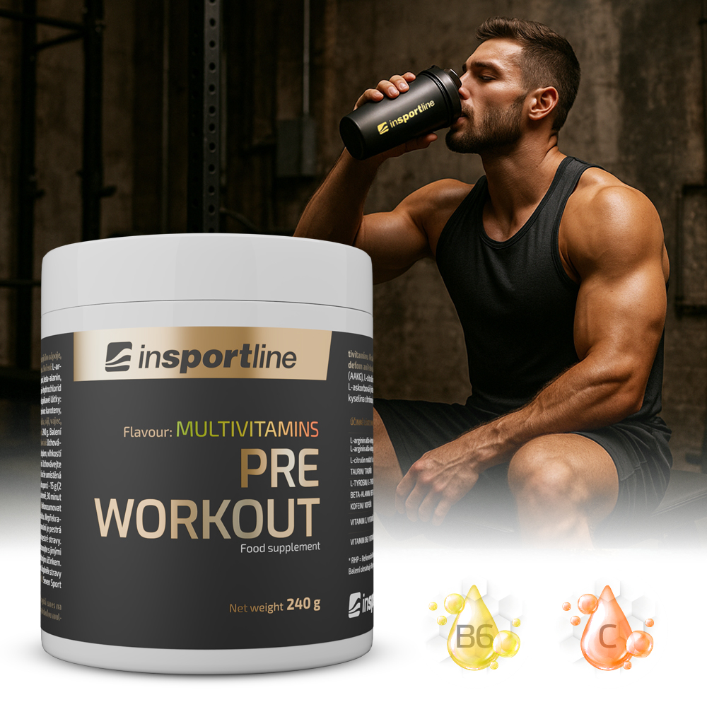 inSPORTline Pre Workout multivitamín