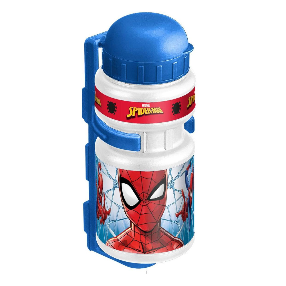 E-shop Spiderman Plastová fľaša s držiakom 0,350 l