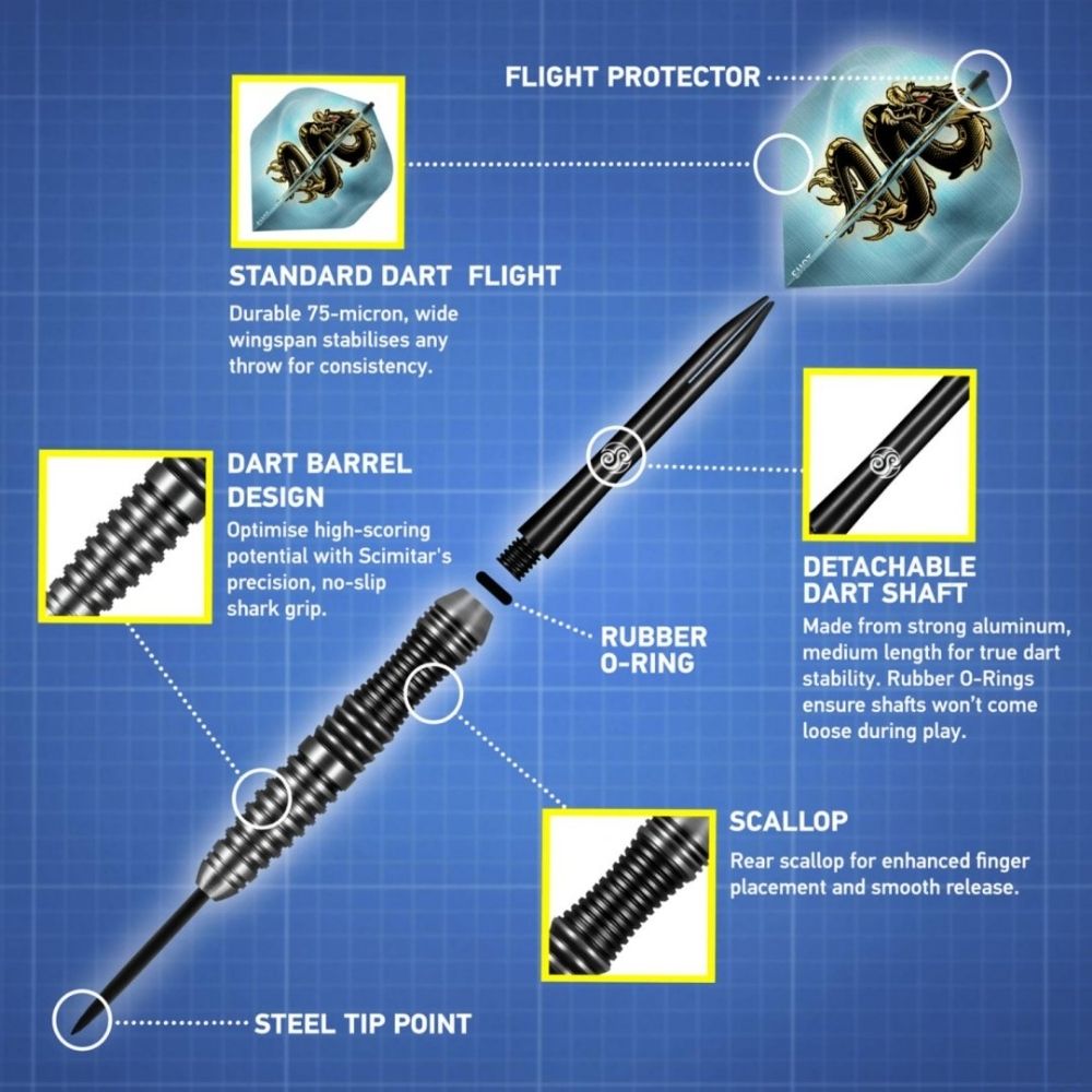 Shot Value Range Scimitar Stainless Brass steel 24 g