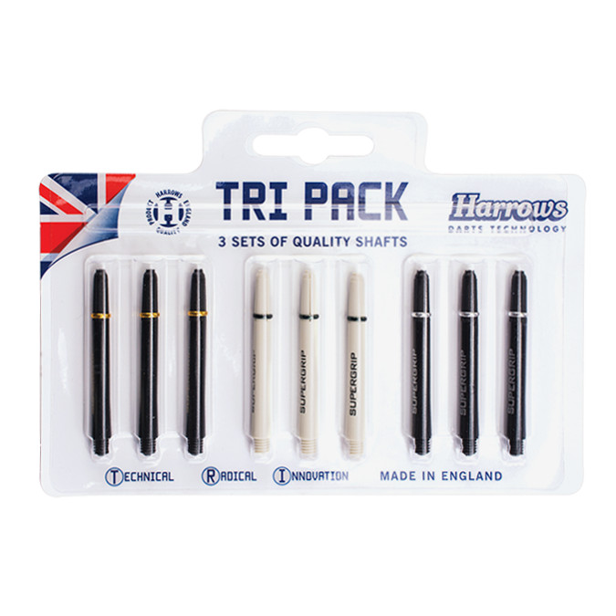 Harrows Supergrip Tri Pack Medium Pro