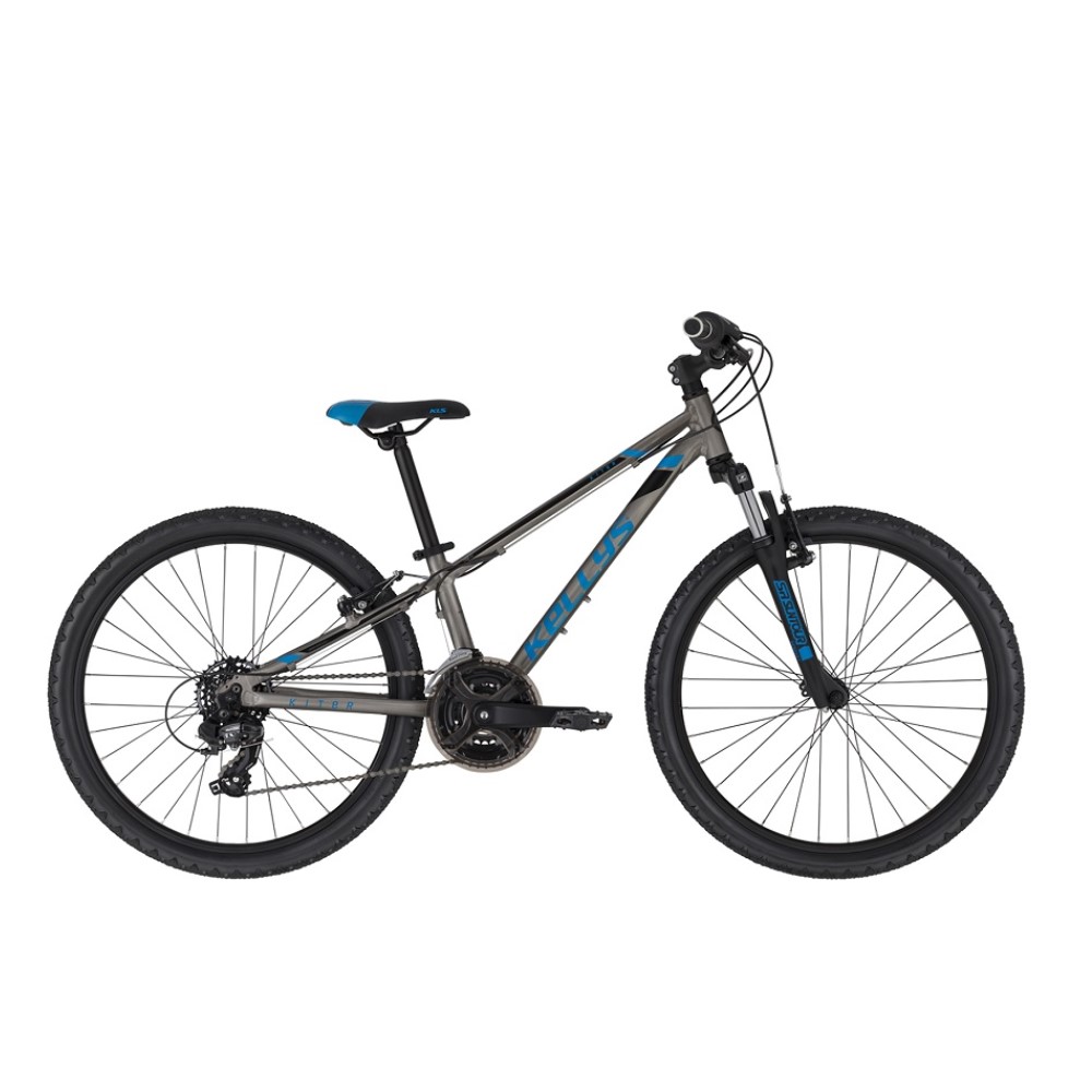 Juniorský bicykel KELLYS KITER 50 24" - model 2021 Titanium Blue - 11"