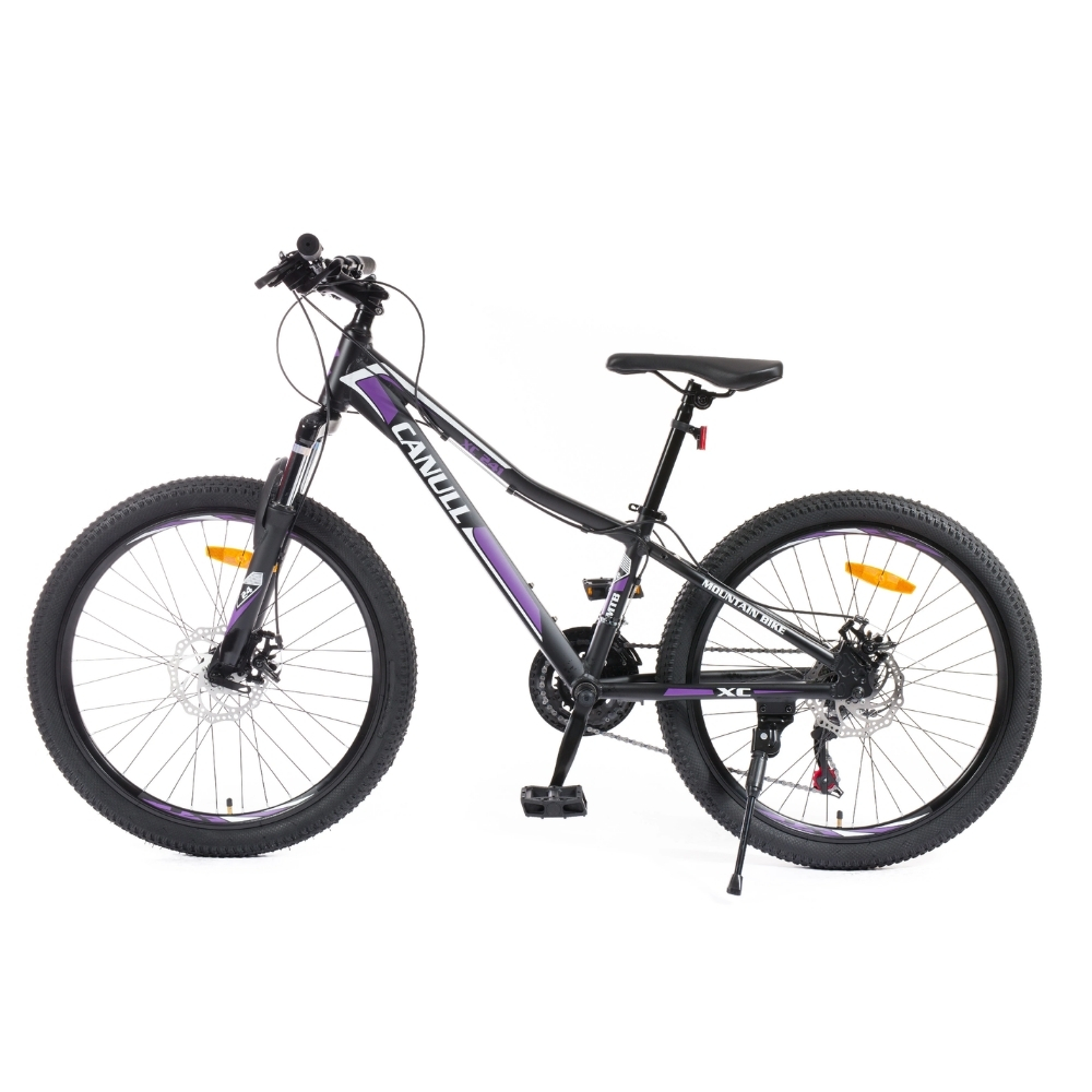 Canull XC 241 24" - model 2026 biela/fialová - S (135-161 cm) · záber 10