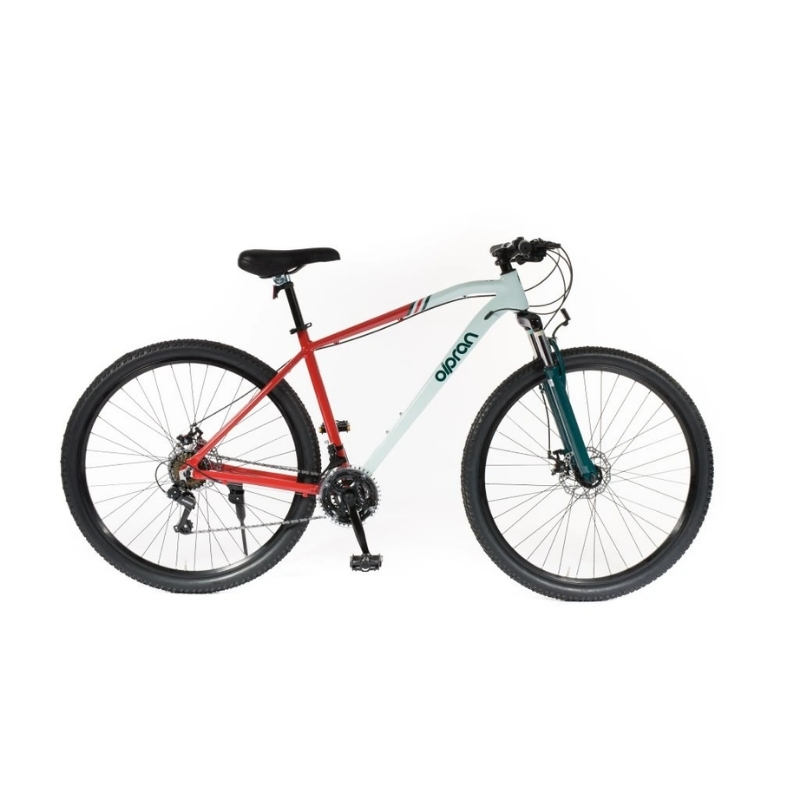 Olpran ASTACUS Man 29" šedá/tmavo červená - 19" (170-180 cm)
