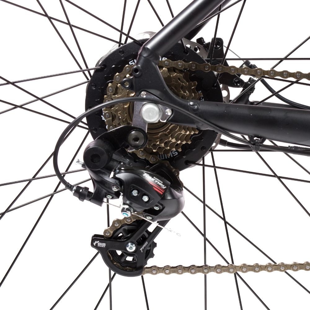Olpran e-Gravel 28" - model 2026 modro-tyrkysová - 17" (155-175 cm) · záber 10