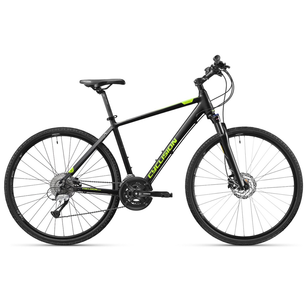 Cyclision Zodin 3 MK-II 28" - model 2024 Midnight Lime - M/S (17", 150-170 cm)