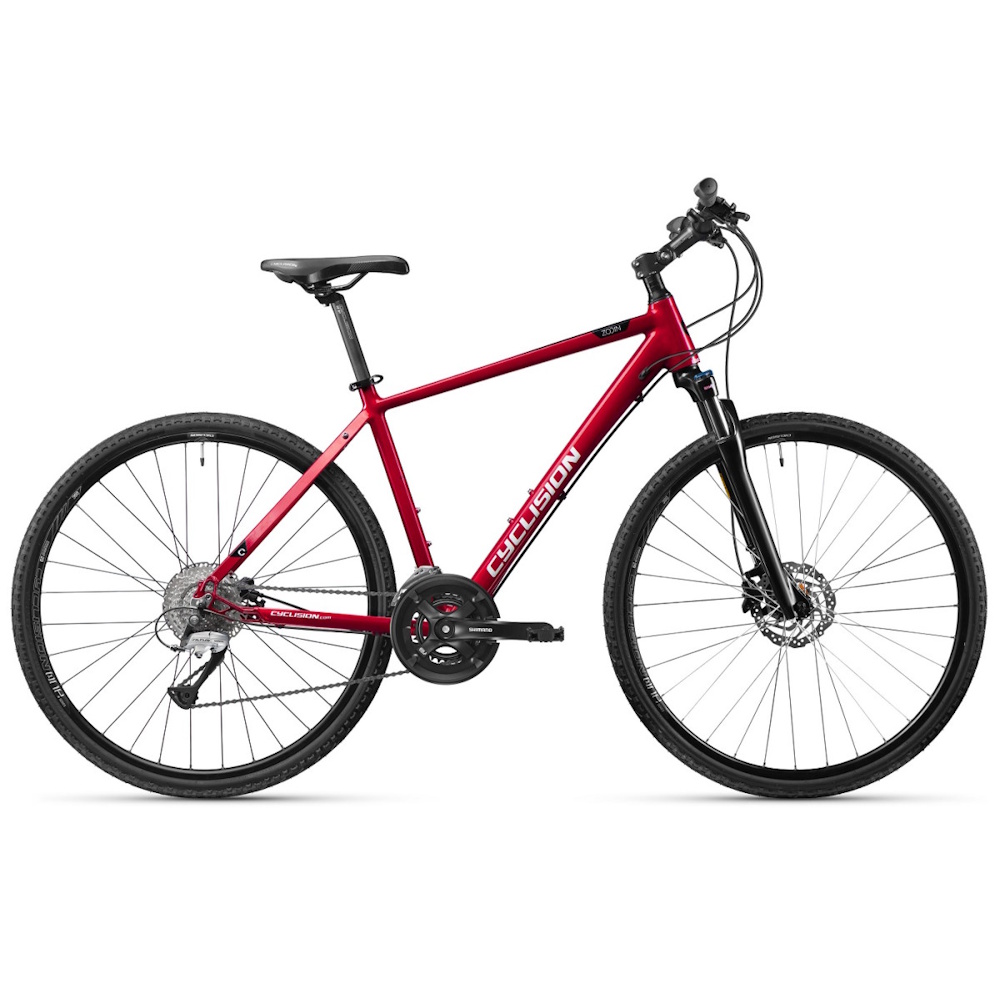 Cyclision Zodin 3 MK-II 28" - model 2024 Red Soul - M/S (17", 150-170 cm)