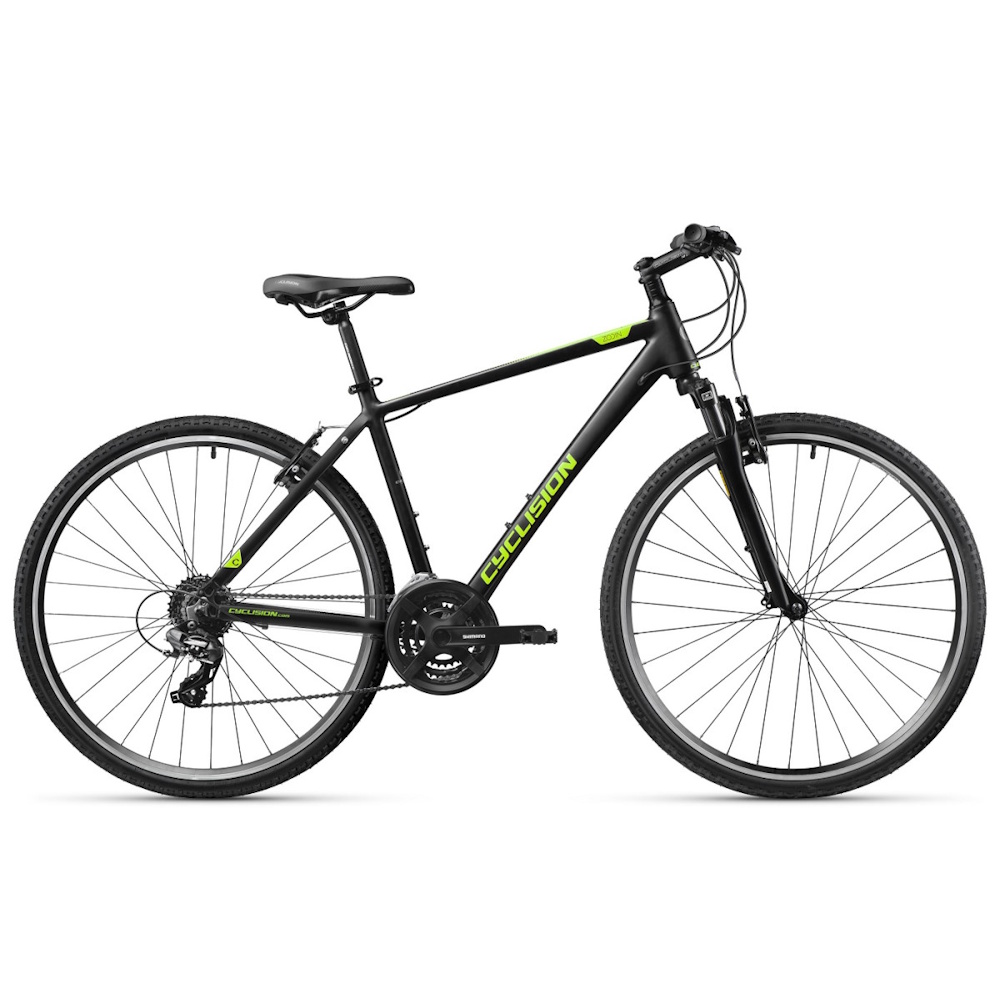 Cyclision Zodin 5 MK-II 28" - model 2024 Midnight Lime - M/S (17", 150-170 cm)