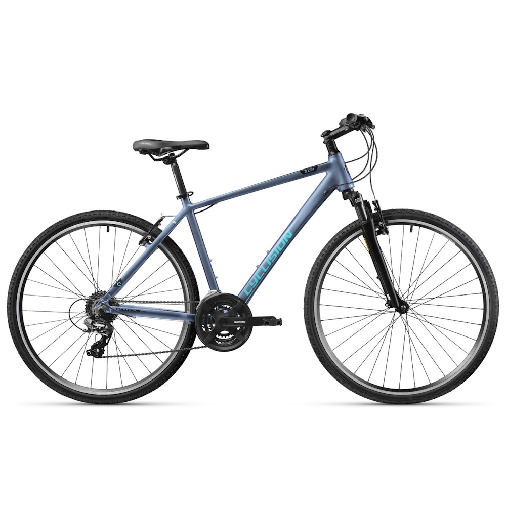 Cyclision Zodin 5 MK-II 28" - model 2024 Azure Steel - M/S (17", 150-170 cm)