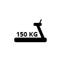 Bežecké pásy - nosnosť 150 kg