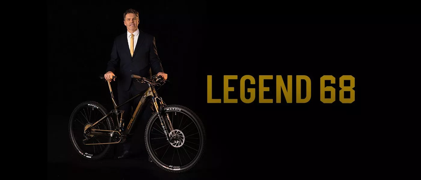 LEGEND 68 – Limitovaná edícia najlepšieho e-biku Crussis!