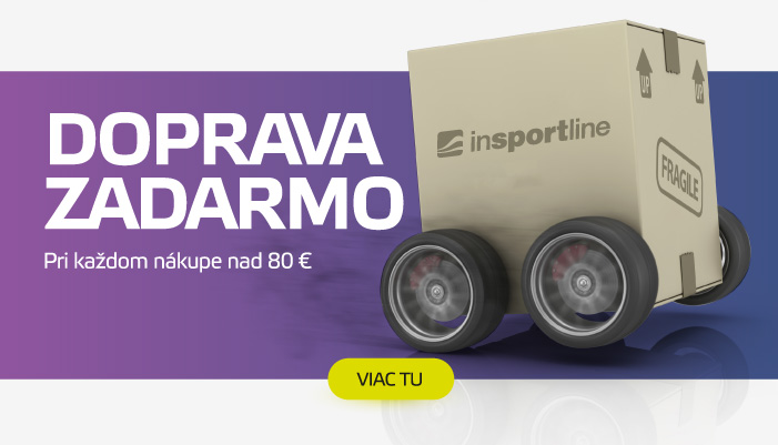 Doprava ZADARMO už od 80 € iba s inSPORTline!