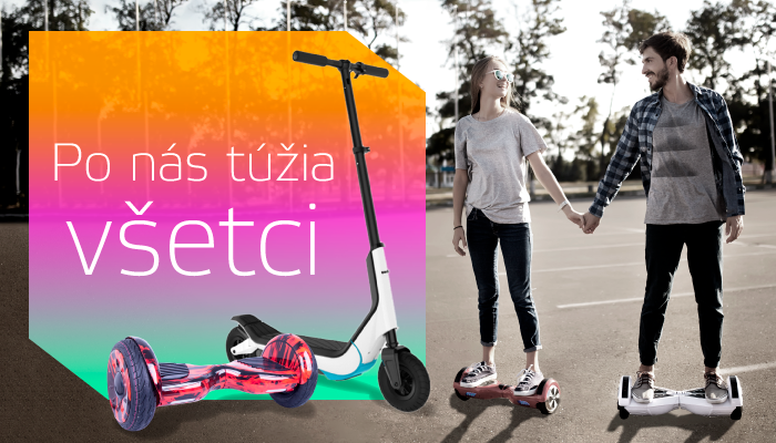 Hit 2018? Jednoznačne elektrokolobežka či elektroboard!