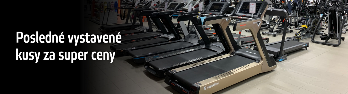 Akčný výpredaj vystavených fitness strojov!