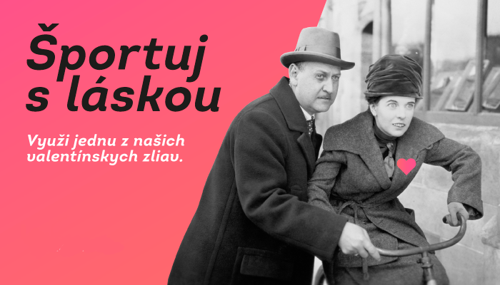 Športuj s láskou a získaj zľavu až 50 €