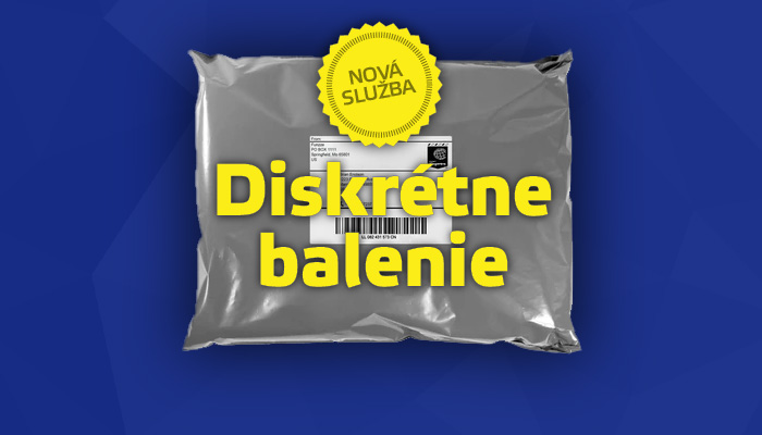 Diskrétne zabalenie
