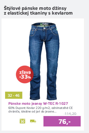 Pánske moto jeansy W-TEC R-1027 - AKCIA