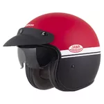 Moto prilba Cassida Oxygen Jawa OHC 2.0 červená matná/čierna/biela