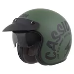Moto prilba Cassida Oxygen Gear 2.0 zelená matná/čierna