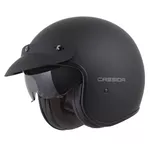 Moto prilba Cassida Oxygen Solid 2.0 čierna matná/tmavo šedá