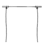 Vzpieračské reťaze s tyčou inSPORTline Chainbos Set 2x15 kg