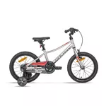 Detský bicykel Galaxy Mira 16" 9.0 - strieborná
