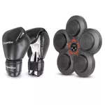 Nástenný terč inSPORTline Smartpunch + boxerské rukavice Metrojack