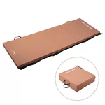 Skladacia gymnastická žinenka inSPORTline Trifold 180x60x5 cm - hnedá
